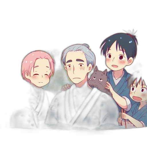 anime, watercolor, pixel art, concept art transparent PNG cut-out