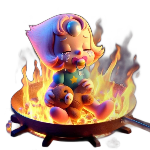 concept art, 3d render, fantasy art, pixel art transparent PNG cut-out