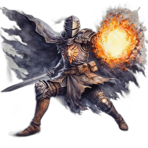 sword, weapon, staff, dragon transparent PNG cut-out