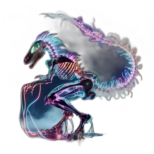 dragon, creature, animal, robot transparent PNG cut-out