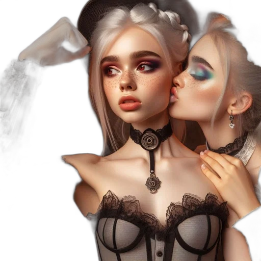 mask, face, dress, fantasy art transparent PNG cut-out