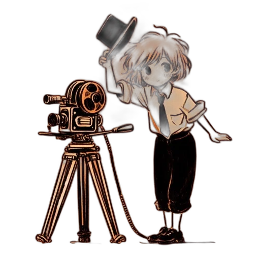 staff, robot, weapon, dress transparent PNG cut-out