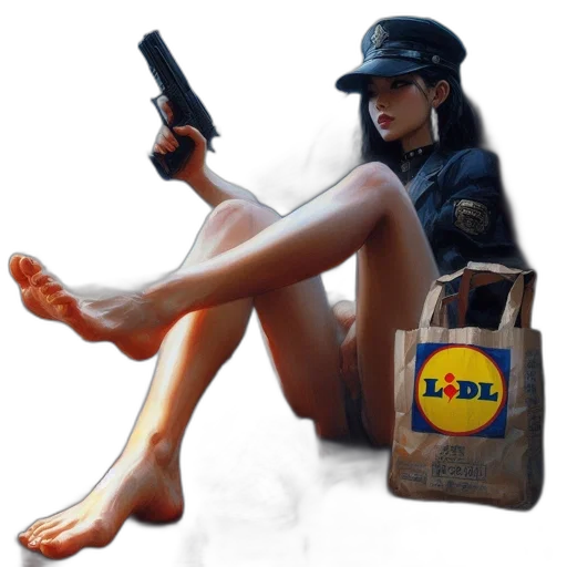 shoes, weapon, umbrella, concept art transparent PNG cut-out