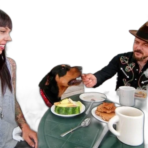 food, animal, man, feeds transparent PNG cut-out