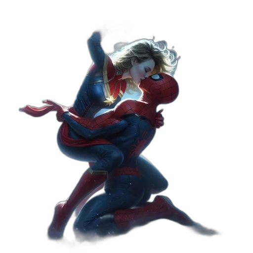 concept art, comic book art, 3d render, pixel art transparent PNG cut-out