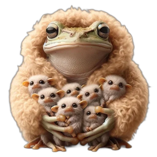 animal, jacket, creature, staff transparent PNG cut-out