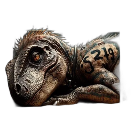 creature, dragon, animal, photorealistic transparent PNG cut-out
