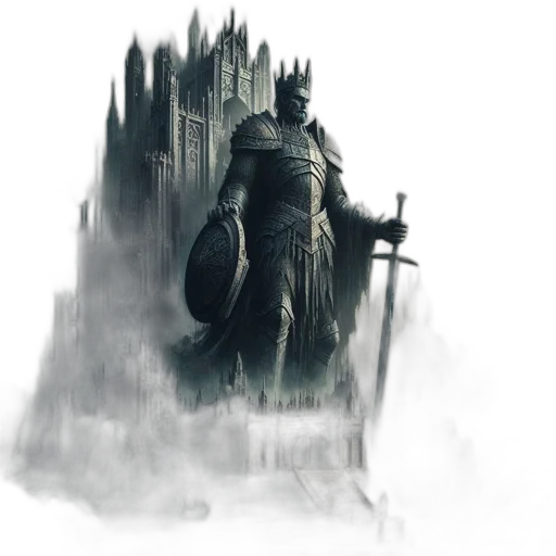 sword, weapon, dragon, concept art transparent PNG cut-out