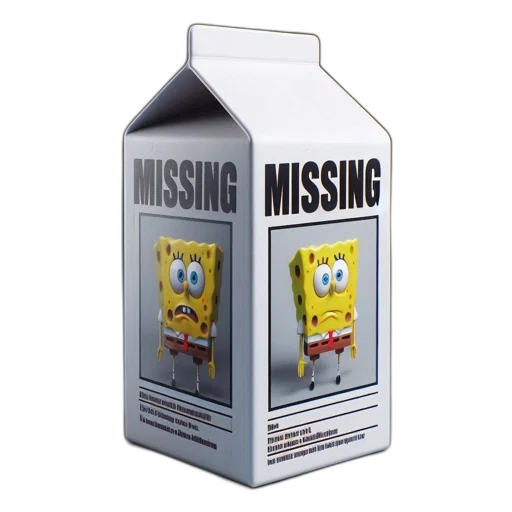 robot, bottle, 3d render, milk transparent PNG cut-out