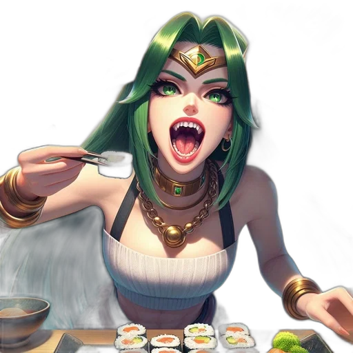 food, fantasy art, concept art, 3d render transparent PNG cut-out
