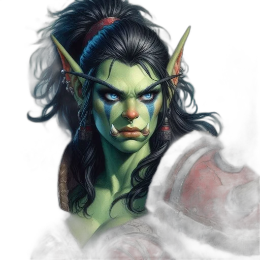 staff, face, dragon, fantasy art transparent PNG cut-out