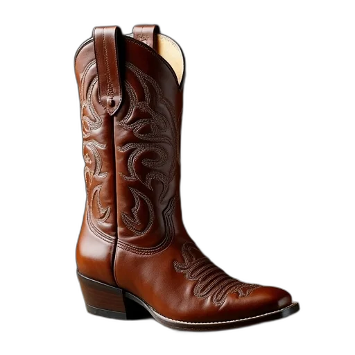 shoes, aria, leather, cowboy transparent PNG cut-out