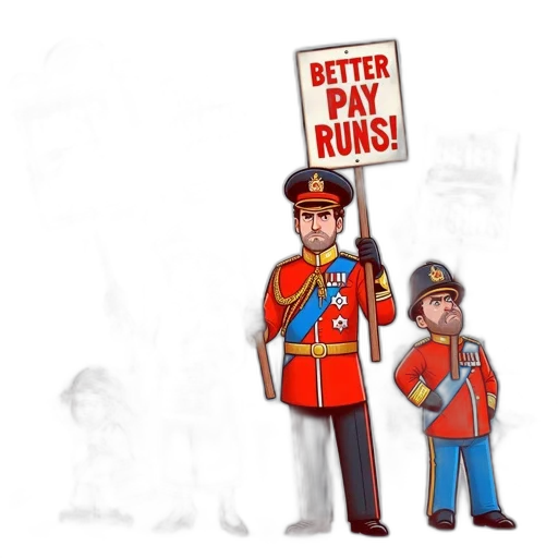 staff, concept art, four, figures transparent PNG cut-out