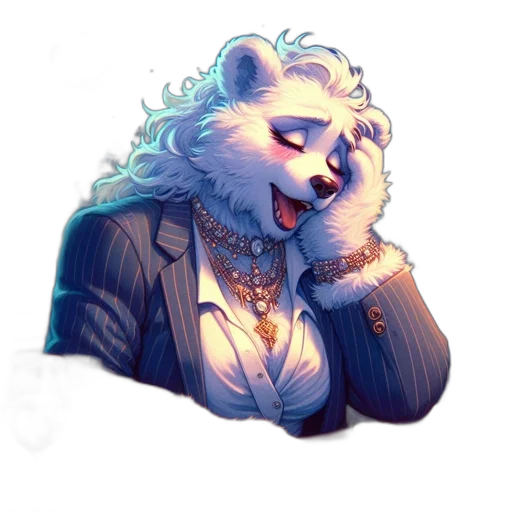 staff, jewelry, animal, jacket transparent PNG cut-out