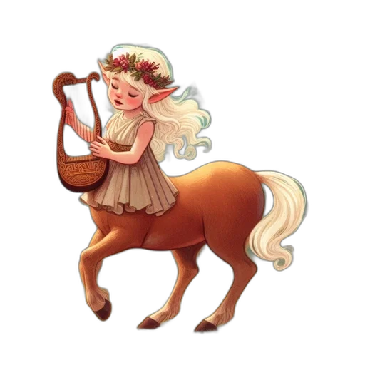 staff, animal, fantasy art, concept art transparent PNG cut-out