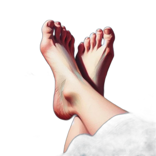 shoes, photorealistic, watercolor, oil painting transparent PNG cut-out