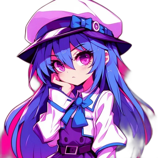 staff, hat, robot, face transparent PNG cut-out