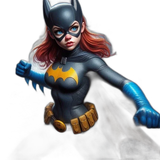 comic book art, concept art, photorealistic, fantasy art transparent PNG cut-out