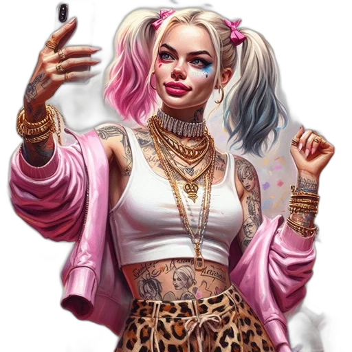 jewelry, face, jacket, concept art transparent PNG cut-out