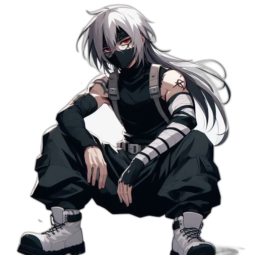 mask, weapon, staff, concept art transparent PNG cut-out