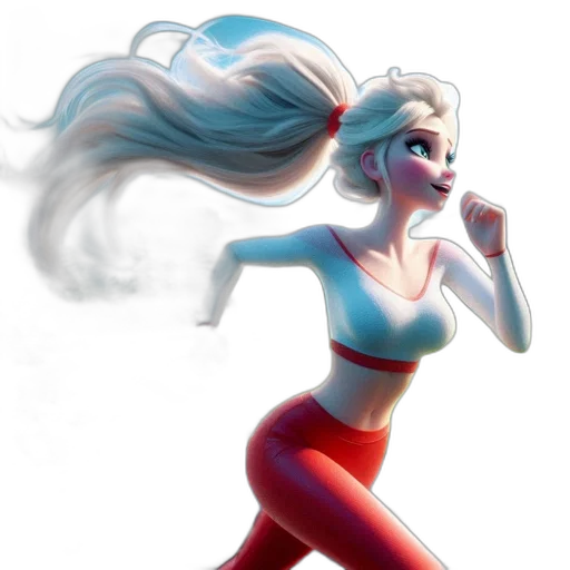 concept art, comic book art, fantasy art, 3d render transparent PNG cut-out
