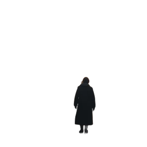 jacket, umbrella, staff, dress transparent PNG cut-out
