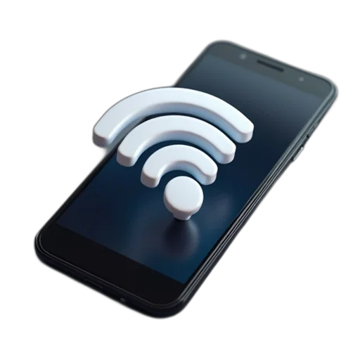 smartphone, free, wifi, symbol transparent PNG cut-out