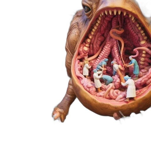 dragon, creature, food, animal transparent PNG cut-out