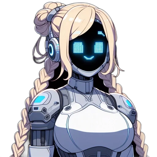 robot, mask, staff, dress transparent PNG cut-out