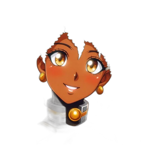 staff, robot, jewelry, face transparent PNG cut-out