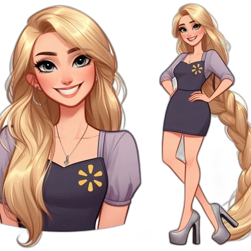 dress, fantasy art, cartoon, concept art transparent PNG cut-out
