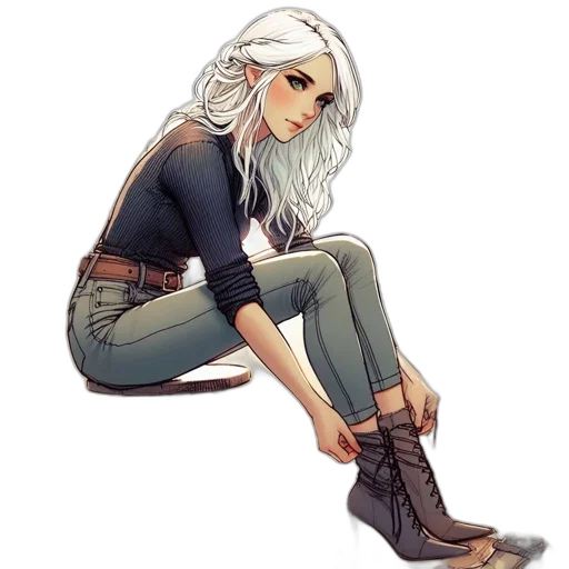 fantasy art, concept art, pixel art, comic book art transparent PNG cut-out