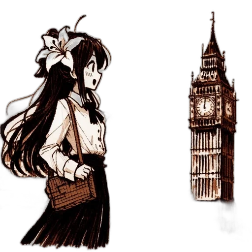 concept art, anime, fantasy art, cartoon transparent PNG cut-out