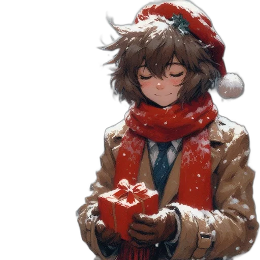 hat, jacket, weapon, staff transparent PNG cut-out