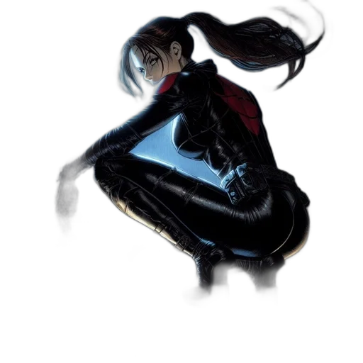 jacket, sword, shoes, weapon transparent PNG cut-out