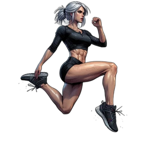 comic book art, concept art, pixel art, cartoon transparent PNG cut-out