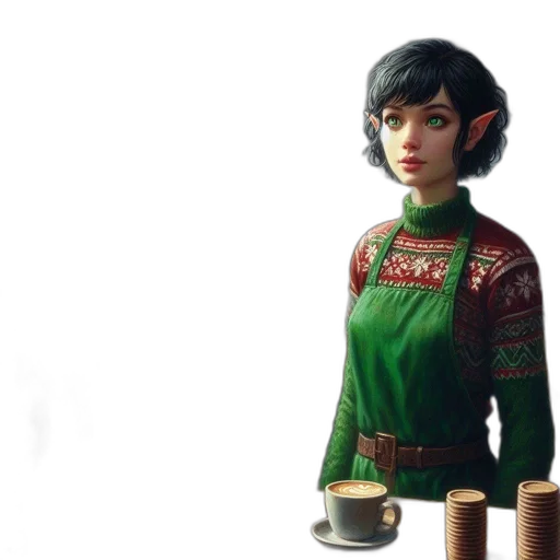 staff, 3d render, fantasy art, concept art transparent PNG cut-out