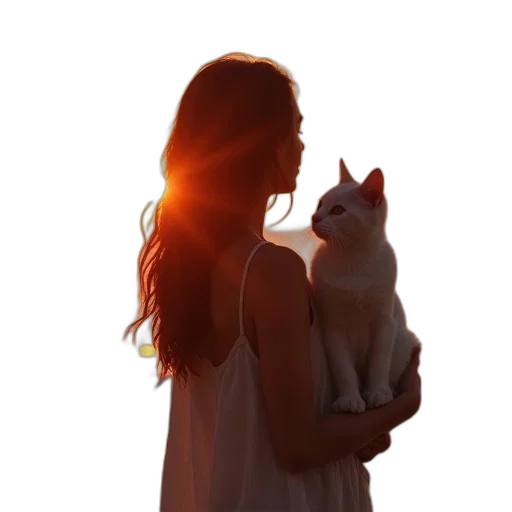 animal, dress, staff, creature transparent PNG cut-out