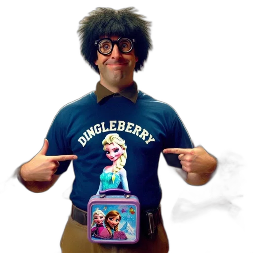 man, blue, shirt, dingleberry transparent PNG cut-out