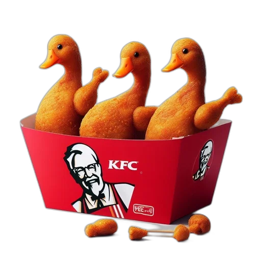 food, animal, crown, 3d render transparent PNG cut-out