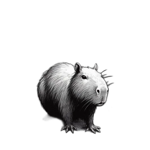 animal, creature, hair, staff transparent PNG cut-out
