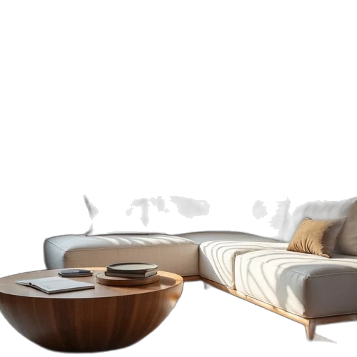 furniture, 3d render, photorealistic, concept art transparent PNG cut-out