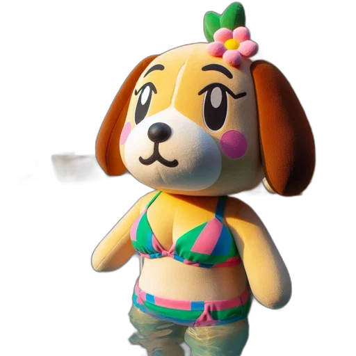 animal, staff, creature, 3d render transparent PNG cut-out