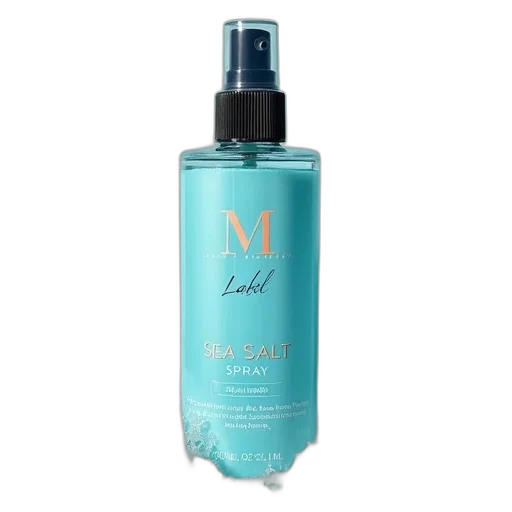 bottle, label, sea, salt transparent PNG cut-out