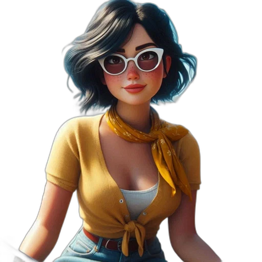 dress, staff, jacket, face transparent PNG cut-out