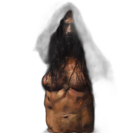 creature, mask, dress, face transparent PNG cut-out