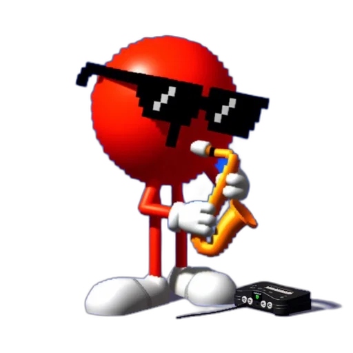 staff, robot, weapon, pixel art transparent PNG cut-out