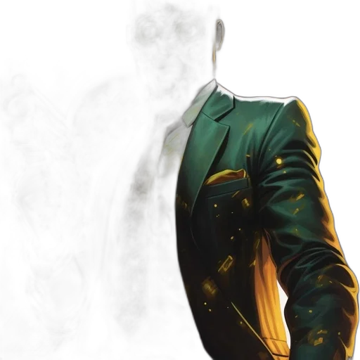 jacket, mask, dress, weapon transparent PNG cut-out