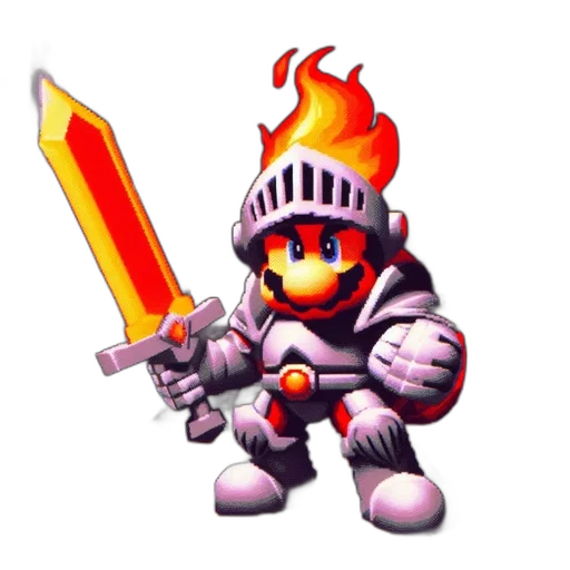 weapon, sword, staff, robot transparent PNG cut-out