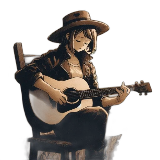 hat, watercolor, concept art, pixel art transparent PNG cut-out